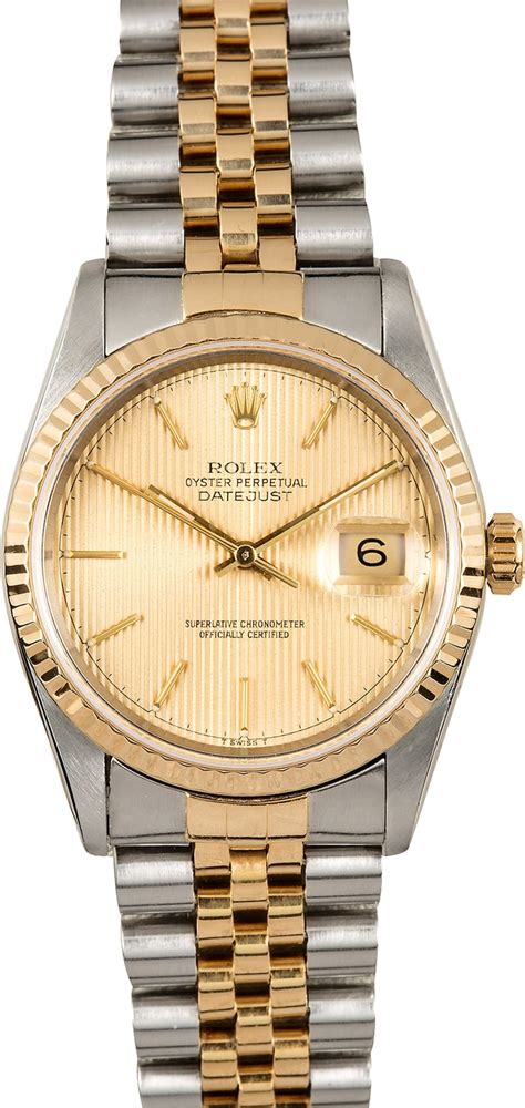 rolex datejust tapestry dial|rolex 16233 with diamonds.